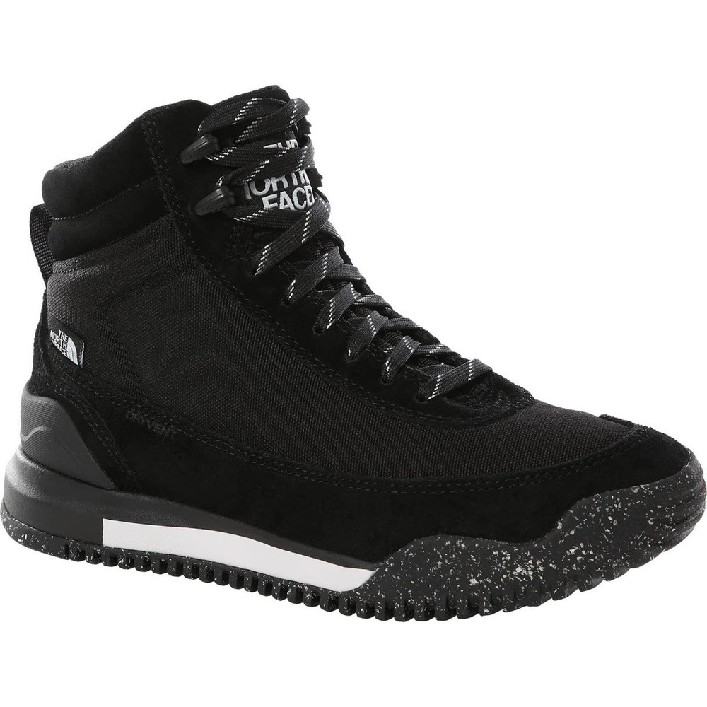 The North Face Woman Hiking Boot Back-To-Berkeley III Textile WP Black/White 9 M